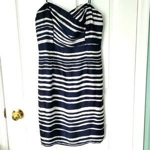 H&M Women's Strapless Striped Mini Skirt Size 12